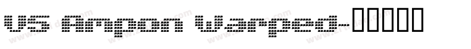 V5 Ampon Warped字体转换